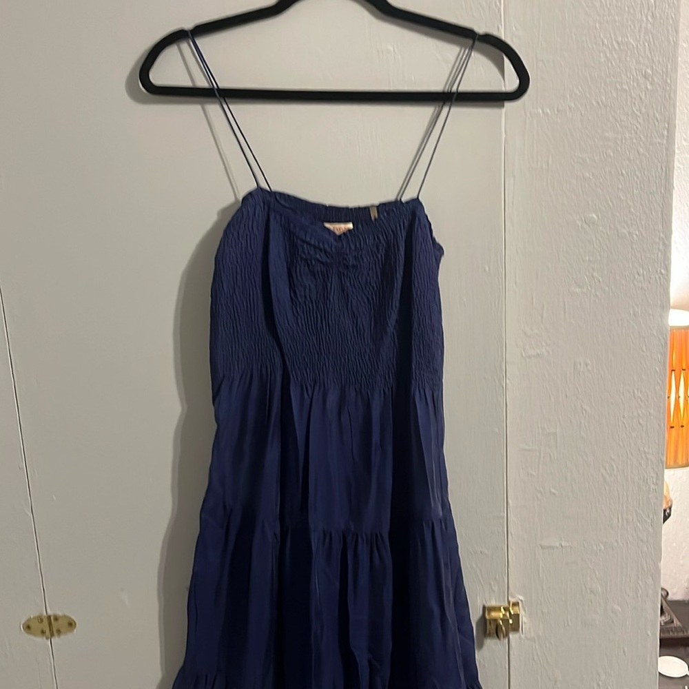Rebecca Taylor smocked top maxi dress size 6